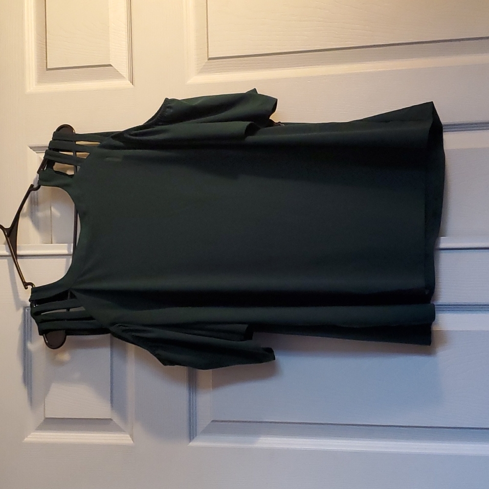 #33 - Peek A Boo Sleeve Blouse